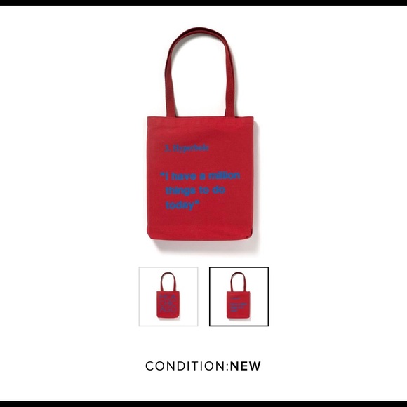 Virgil Abloh x MCA Chicago Canvas Tote - Picture 3 of 6